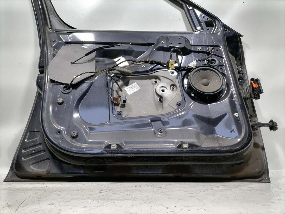 Skoda Roomster original T&uuml;r vorn links LF9R Black Magic Rohbau Bj.2010